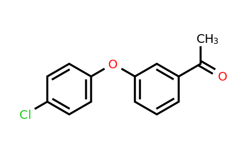 CAS 56911-59-2 | 1-[3-(4-Chlorophenoxy)phenyl]ethan-1-one