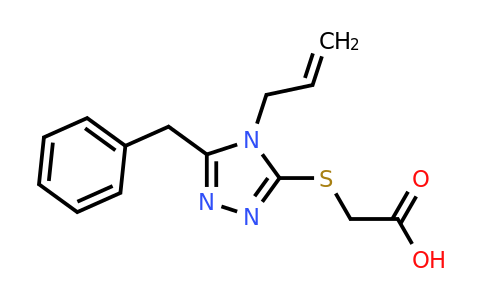 CAS 56929-54-5 | 2-{[5-benzyl-4-(prop-2-en-1-yl)-4H-1,2,4-triazol-3-yl]sulfanyl}acetic acid