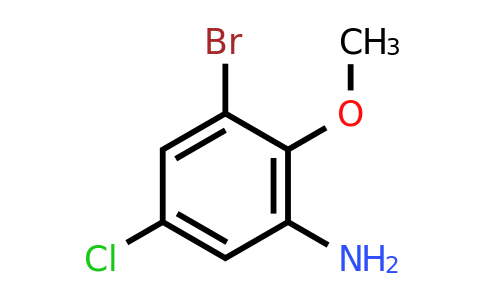 CAS 569688-63-7 | 3-Bromo-5-chloro-2-methoxyaniline