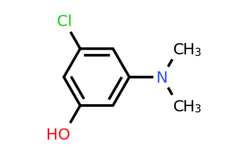 CAS 570391-19-4 | 3-Chloro-5-(dimethylamino)phenol