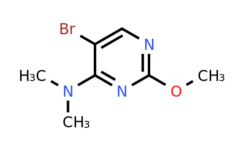 CAS 57054-81-6 | 5-Bromo-4-(dimethylamino)-2-methoxypyrimidine