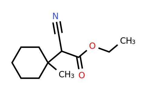 CAS 57093-55-7 | ethyl 2-cyano-2-(1-methylcyclohexyl)acetate