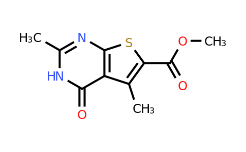 CAS 571149-28-5 | methyl 2,5-dimethyl-4-oxo-3H,4H-thieno[2,3-d]pyrimidine-6-carboxylate