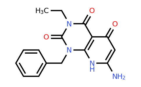 CAS 571149-80-9 | 7-amino-1-benzyl-3-ethyl-1H,2H,3H,4H,5H,8H-pyrido[2,3-d]pyrimidine-2,4,5-trione