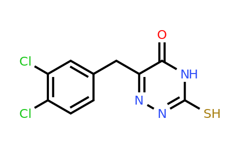 CAS 571150-97-5 | 6-[(3,4-dichlorophenyl)methyl]-3-sulfanyl-4,5-dihydro-1,2,4-triazin-5-one