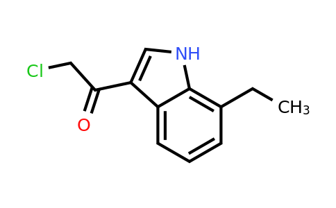 CAS 571153-20-3 | 2-chloro-1-(7-ethyl-1H-indol-3-yl)ethan-1-one
