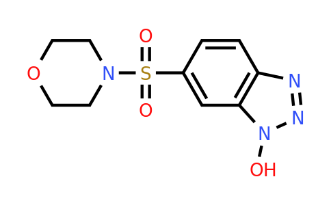 CAS 571154-96-6 | 6-(morpholine-4-sulfonyl)-1H-1,2,3-benzotriazol-1-ol