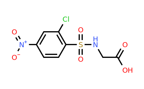 CAS 571155-31-2 | 2-(2-chloro-4-nitrobenzenesulfonamido)acetic acid
