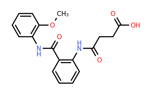 CAS 571156-57-5 | 3-({2-[(2-methoxyphenyl)carbamoyl]phenyl}carbamoyl)propanoic acid