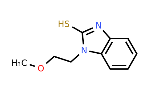 CAS 571157-63-6 | 1-(2-methoxyethyl)-1H-1,3-benzodiazole-2-thiol