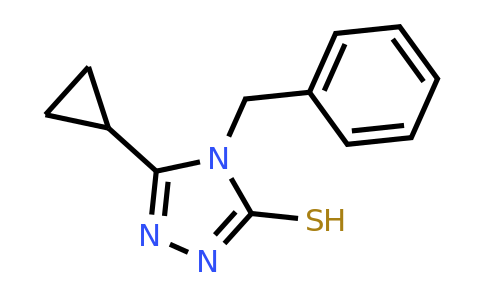 CAS 571158-91-3 | 4-benzyl-5-cyclopropyl-4H-1,2,4-triazole-3-thiol