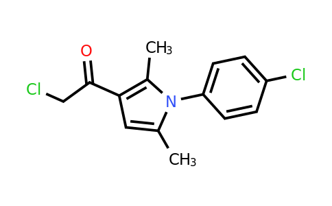 CAS 571159-05-2 | 2-Chloro-1-(1-(4-chlorophenyl)-2,5-dimethyl-1H-pyrrol-3-yl)ethanone