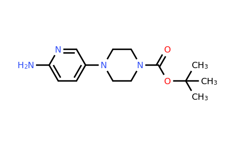 CAS 571188-59-5 | tert-butyl 4-(6-aminopyridin-3-yl)piperazine-1-carboxylate