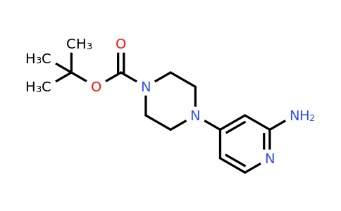 CAS 571189-23-6 | 1-Boc-4-(2-amino-4-pyridinyl)piperazine