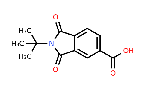 CAS 57151-82-3 | 2-(tert-Butyl)-1,3-dioxoisoindoline-5-carboxylic acid