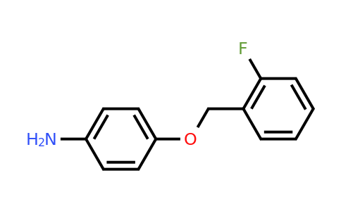 CAS 57181-83-6 | 4-((2-Fluorobenzyl)oxy)aniline