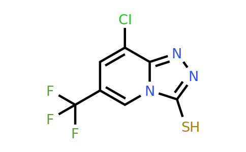 CAS 571917-27-6 | 8-chloro-6-(trifluoromethyl)-[1,2,4]triazolo[4,3-a]pyridine-3-thiol