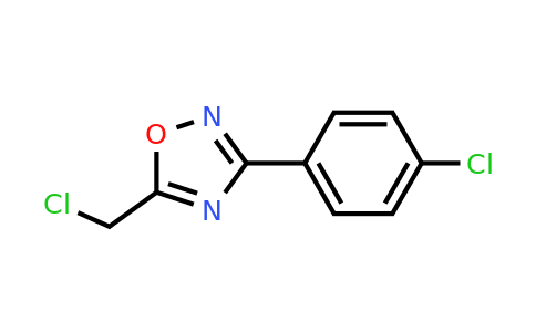CAS 57238-75-2 | 5-(Chloromethyl)-3-(4-chlorophenyl)-1,2,4-oxadiazole