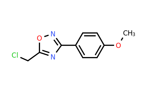 CAS 57238-76-3 | 5-(Chloromethyl)-3-(4-methoxyphenyl)-1,2,4-oxadiazole