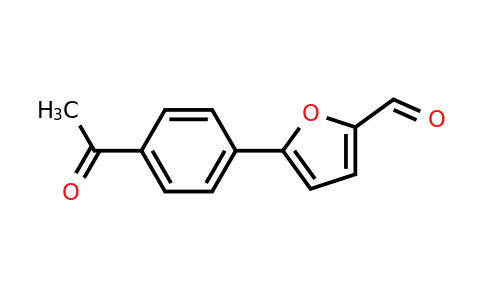 CAS 57268-39-0 | 5-(4-acetylphenyl)furan-2-carbaldehyde
