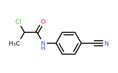 CAS 572881-44-8 | 2-Chloro-N-(4-cyanophenyl)propanamide