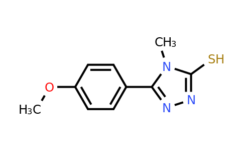 CAS 57295-83-7 | 5-(4-methoxyphenyl)-4-methyl-4H-1,2,4-triazole-3-thiol