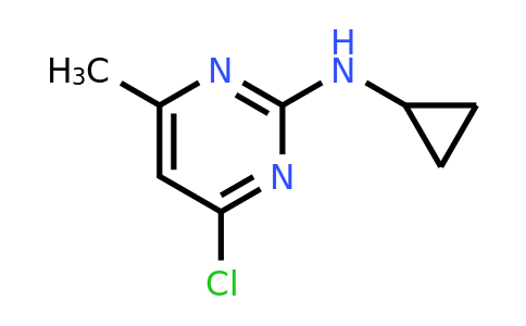 CAS 5734-73-6 | 4-Chloro-N-cyclopropyl-6-methylpyrimidin-2-amine