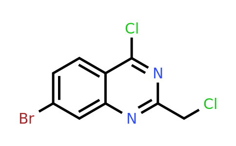 CAS 573681-19-3 | 7-Bromo-4-chloro-2-(chloromethyl)quinazoline