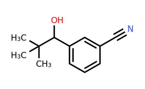 CAS 574013-86-8 | 3-(1-Hydroxy-2,2-dimethylpropyl)benzonitrile
