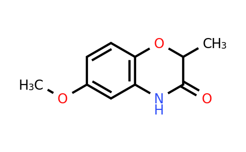 CAS 57463-05-5 | 6-Methoxy-2-methyl-3,4-dihydro-2H-1,4-benzoxazin-3-one