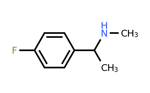 CAS 574731-02-5 | 1-(4-Fluorophenyl)-N-methylethanamine