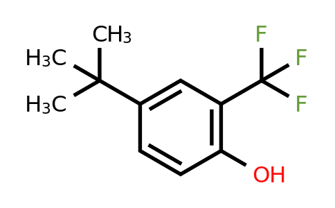 CAS 57477-80-2 | 4-Tert-butyl-2-(trifluoromethyl)phenol
