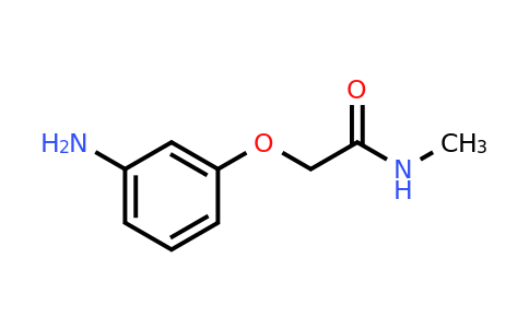 CAS 575479-85-5 | 2-(3-Aminophenoxy)-N-methylacetamide