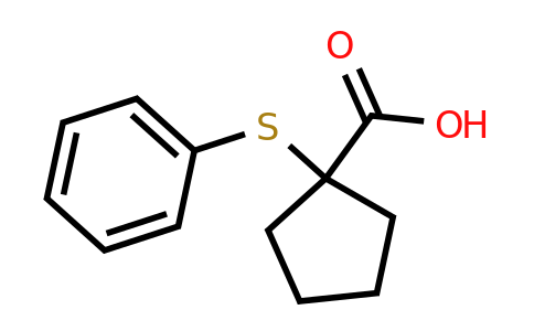 CAS 57557-65-0 | 1-(Phenylsulfanyl)cyclopentane-1-carboxylic acid