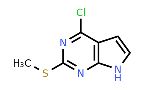 CAS 57564-94-0 | 4-Chloro-2-(methylthio)-7H-pyrrolo[2,3-D]pyrimidine