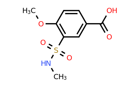 4-methoxy-3-(methylsulfamoyl)benzoic acid