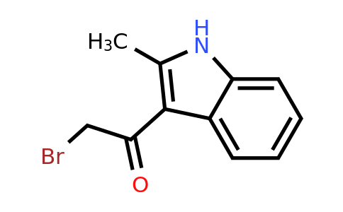CAS 57642-02-1 | 2-Bromo-1-(2-methyl-1H-indol-3-yl)ethan-1-one