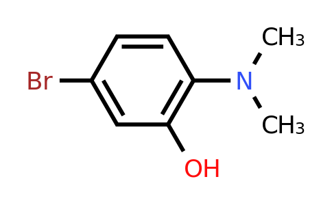 CAS 57649-11-3 | 5-Bromo-2-(dimethylamino)phenol