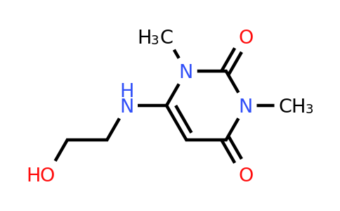 CAS 5770-44-5 | 6-((2-Hydroxyethyl)amino)-1,3-dimethylpyrimidine-2,4(1H,3H)-dione