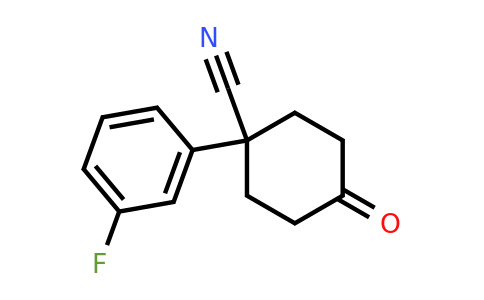 CAS 577036-07-8 | 1-(3-fluorophenyl)-4-oxocyclohexane-1-carbonitrile