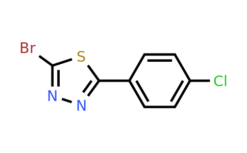 CAS 57709-58-7 | 2-Bromo-5-(4-chlorophenyl)-1,3,4-thiadiazole