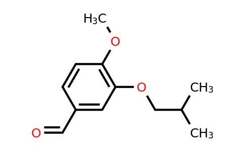 CAS 57724-26-2 | 4-methoxy-3-(2-methylpropoxy)benzaldehyde