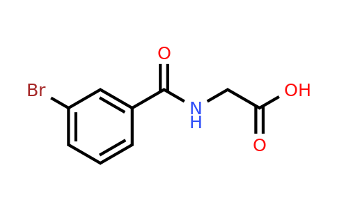 CAS 57728-60-6 | 2-[(3-bromophenyl)formamido]acetic acid