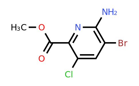 CAS 577691-68-0 | Methyl 6-amino-5-bromo-3-chloropyridine-2-carboxylate