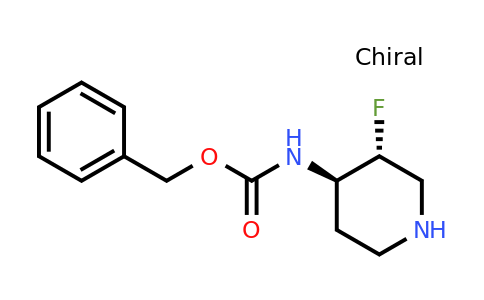 CAS 577691-96-4 | trans-4-(cbz-amino)-3-fluoropiperidine