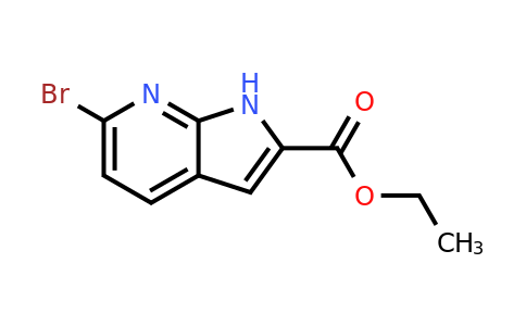 CAS 577711-94-5 | ethyl 6-bromo-1H-pyrrolo[2,3-b]pyridine-2-carboxylate