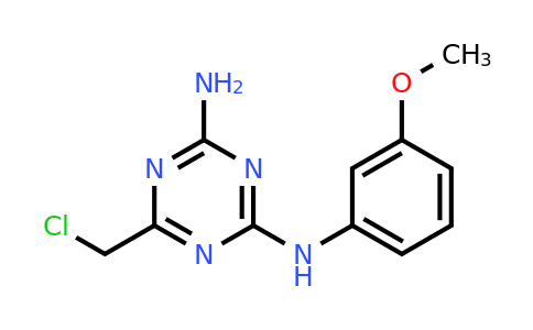 CAS 577761-62-7 | 6-(Chloromethyl)-N2-(3-methoxyphenyl)-1,3,5-triazine-2,4-diamine