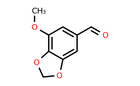 CAS 5780-07-4 | 7-methoxy-1,3-dioxaindane-5-carbaldehyde