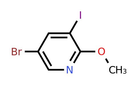 CAS 578007-66-6 | 5-Bromo-3-iodo-2-methoxypyridine