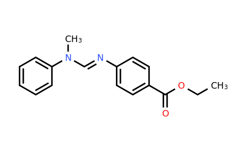 CAS 57834-33-0 | Ethyl 4-(((methyl(phenyl)amino)methylene)amino)benzoate